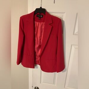 Forever 21 Vibrant Red Blazer